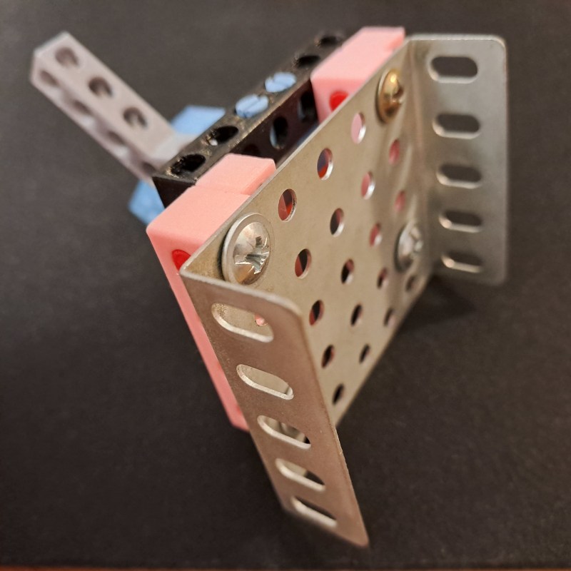 Fotografie použití BitBeam to Mekrur dílku